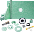 Albott Shower Curb Kit with Complete Shower Kit 48ft x 72ft Tray