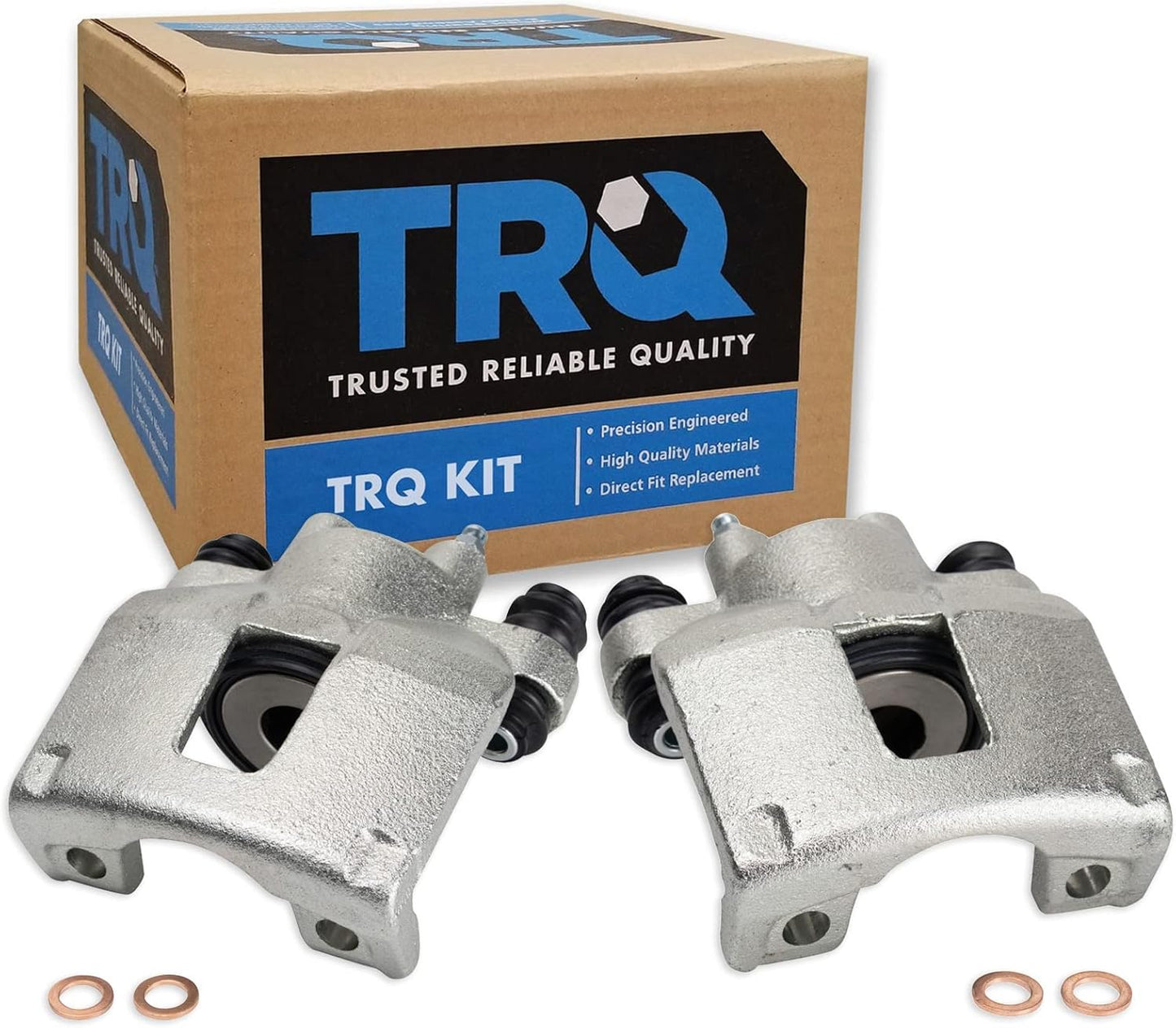 TRQ Rear Brake Caliper Set for 1994-1998 Jeep Grand Cherokee