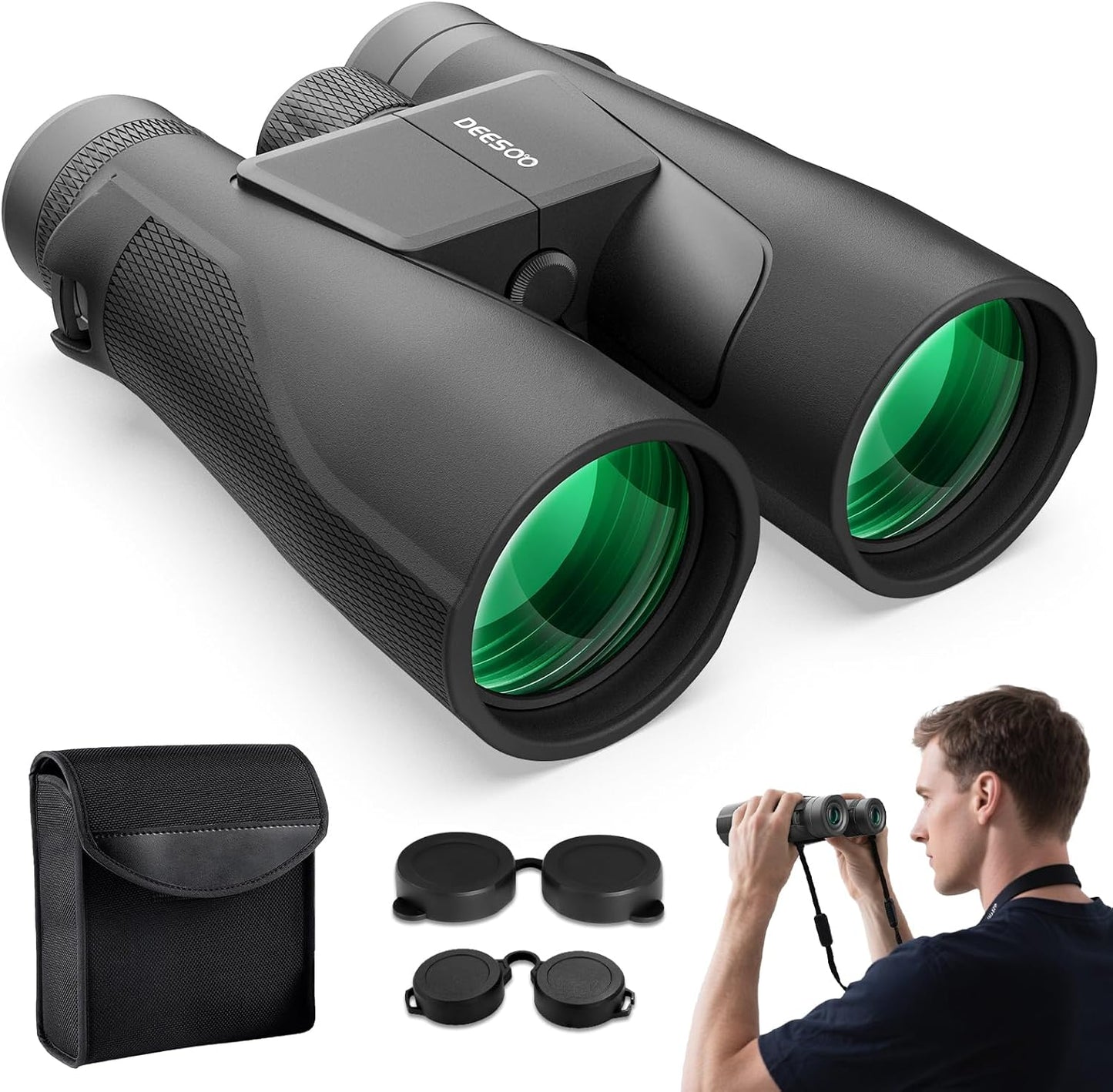 15x56 High Powered Binoculars for Bird Watching and Stargazing