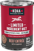 KOHA Limited Ingredient Beef Wet Dog Food - Grain Free Sensitive Diet