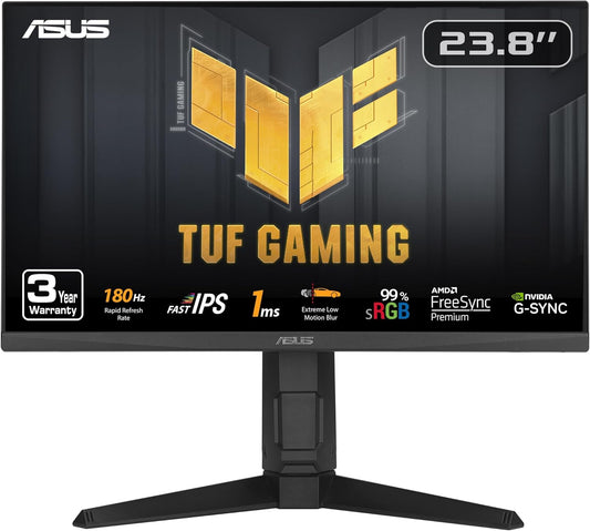ASUS TUF Gaming 24 - Immersive 180Hz Full HD Display