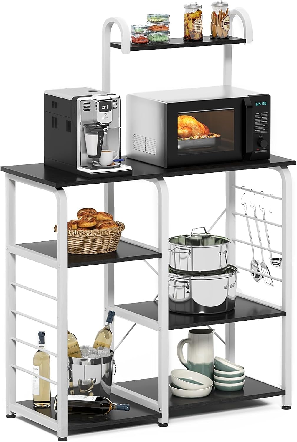 Space-Saving Kitchen Cart for Organization and Efficiency