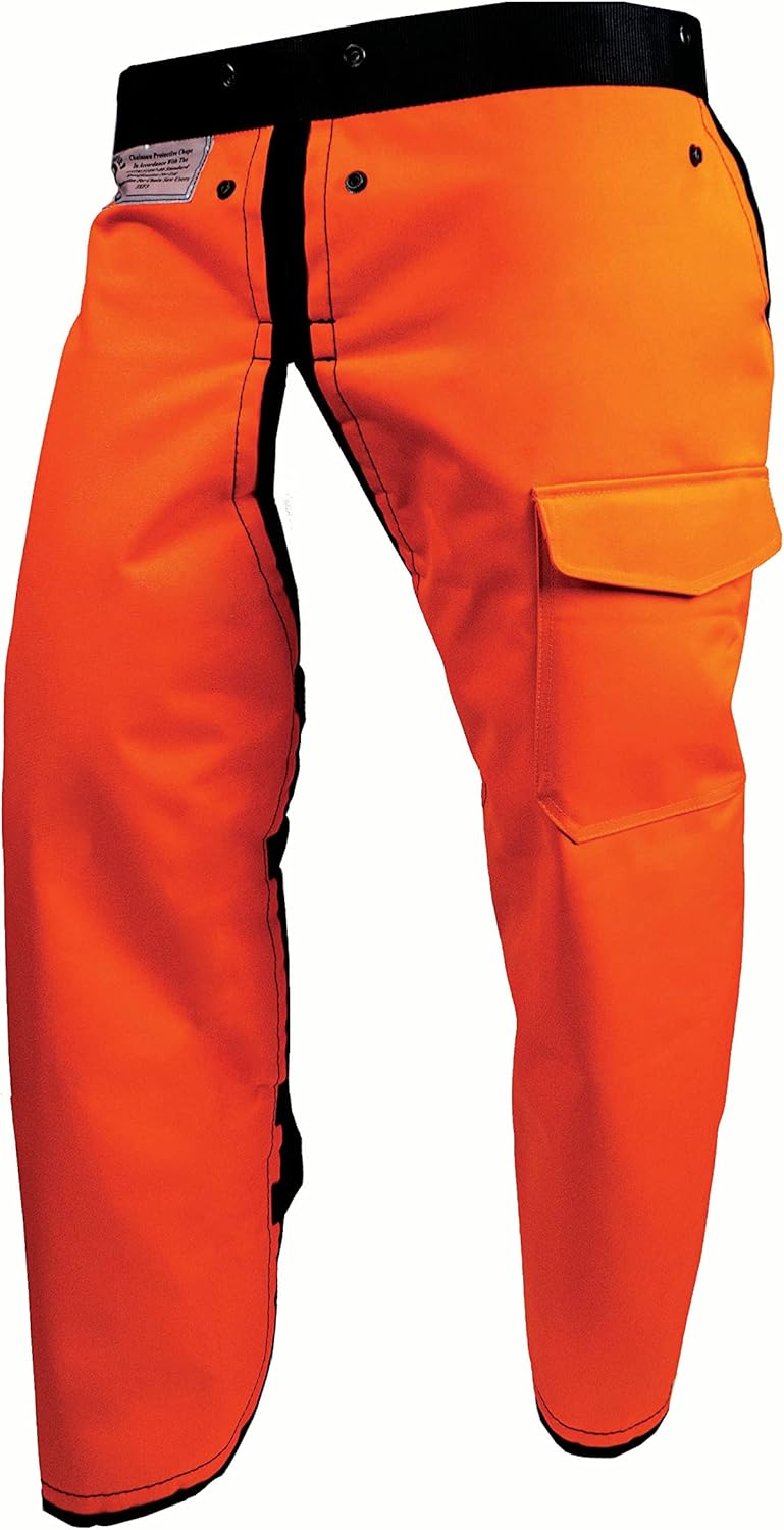 Notch Hi-vis Safety Orange Chainsaw Chaps for Ultimate Protection