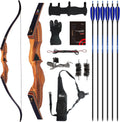 Recurve Bow and Arrow Set 58ft RTH Eagle X9 - Complete Hunting Kit