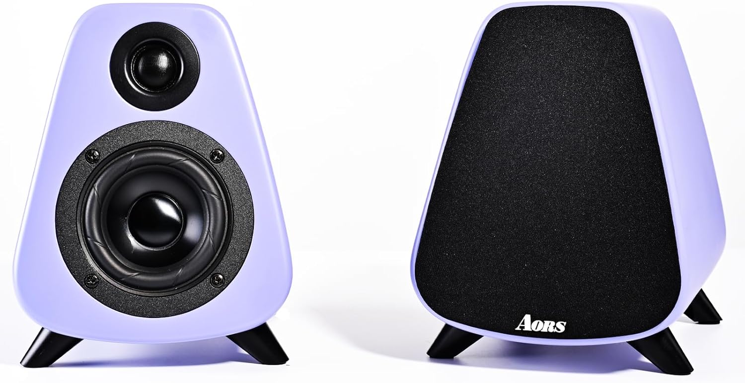 Immersive Sound: AS31 Active Bookshelf Speakers