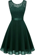 BeryLove Women's Short Homecoming Dress - Flowy Lace A Line