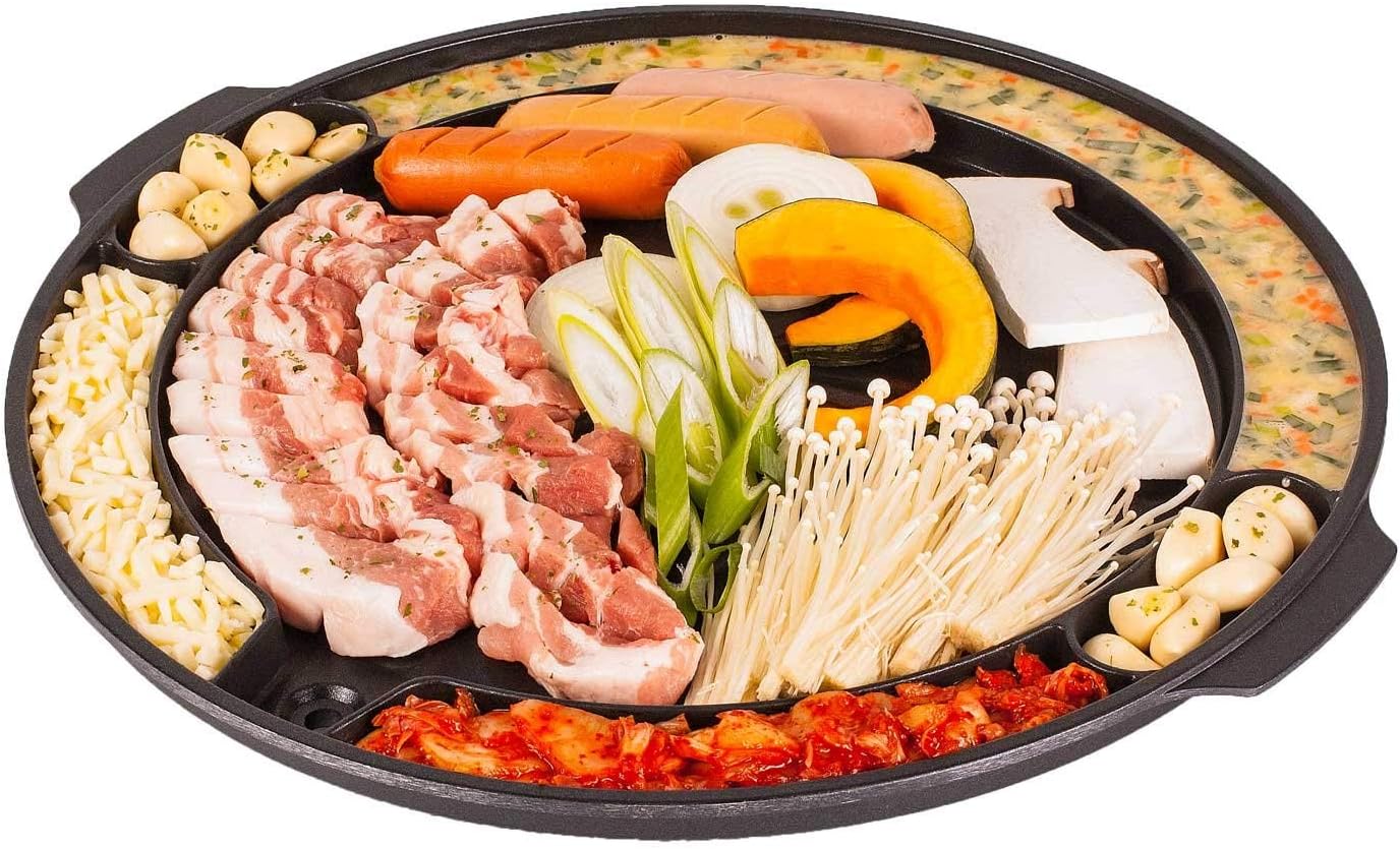 Master Grill Pan for Smokeless BBQ - Stovetop Nonstick Cookware