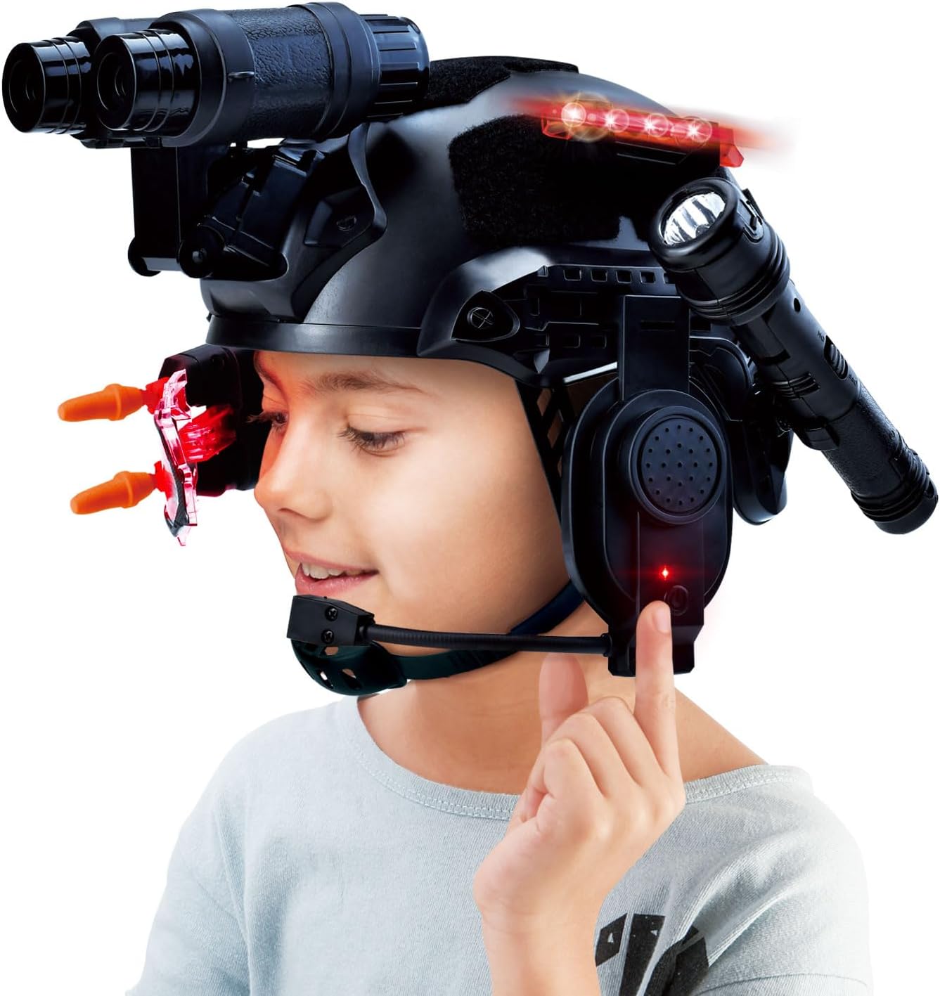 Kids Tactical Multifunctional Helmet Set for Battle Games