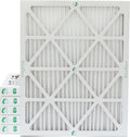 Glasfloss 20x25x2 MERV 10 Pleated Air Filters Box of 6 - Durable