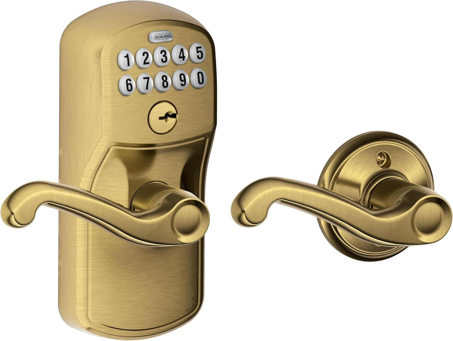 SCHLAGE FE575 PLY 609 FLA Plymouth Keypad Entry with Auto-Lock