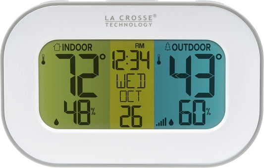 La Crosse Technology Wireless Temperature Station with LCD Display