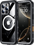 Red2Fire iPhone 16 Pro Case Waterproof with Built-in Screen & Camera