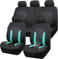 CAR PASS 3D Air Mesh Car Seat Covers Full Set for SUVs and Sedans