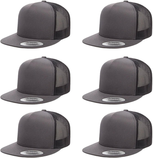 Yupoong 5-Panel Classic Trucker Cap for Ultimate Comfort