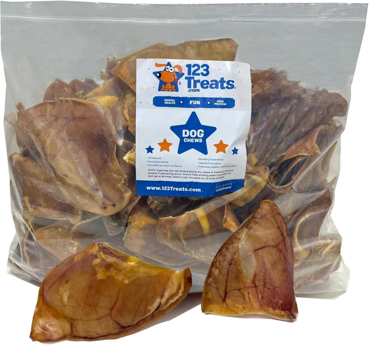 Natural Pig Ears for Dogs - Healthy Chews for All Chewers