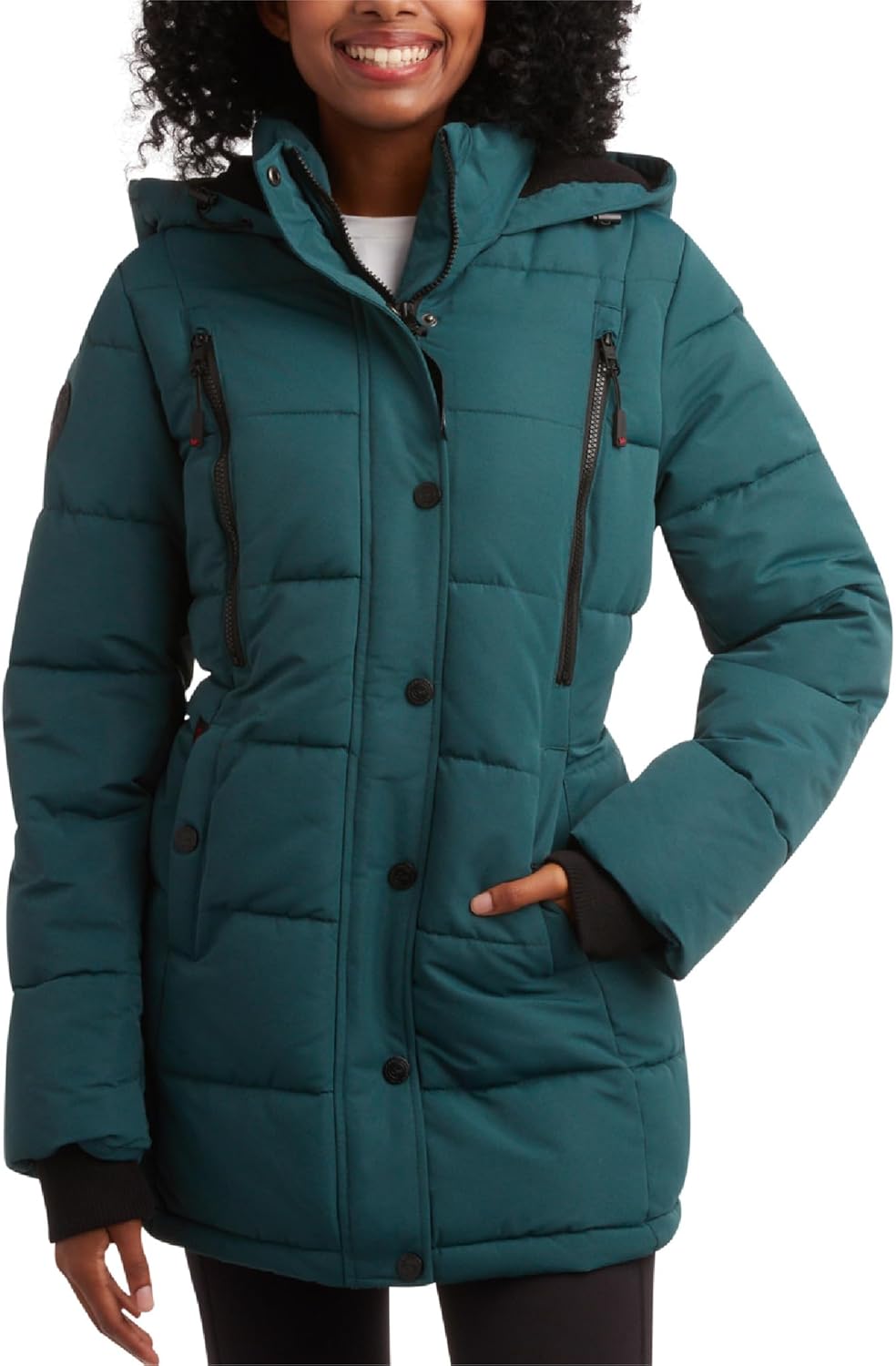 Ultra-Warm Plus Size Puffer Parka by Canada Weather Gear