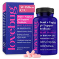 Lovebug Yeast and Vaginal Probiotics 50 Billion CFU - pH Balance