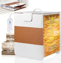 38L Foldable Towel Warmer for Bathroom - Large Capacity Comfort
