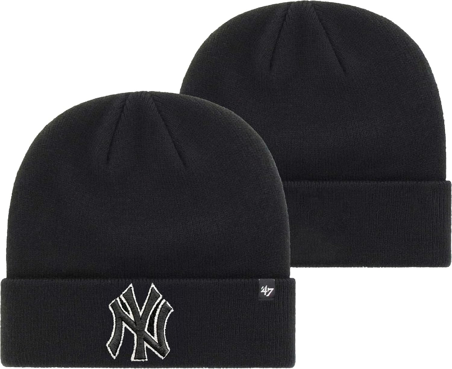 47 MLB Unisex-Adult Primary Logo Cuffed Knit Beanie Hat
