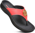 Arch Supportive Strappy Orthotic Flip Flops for Women - Comfort