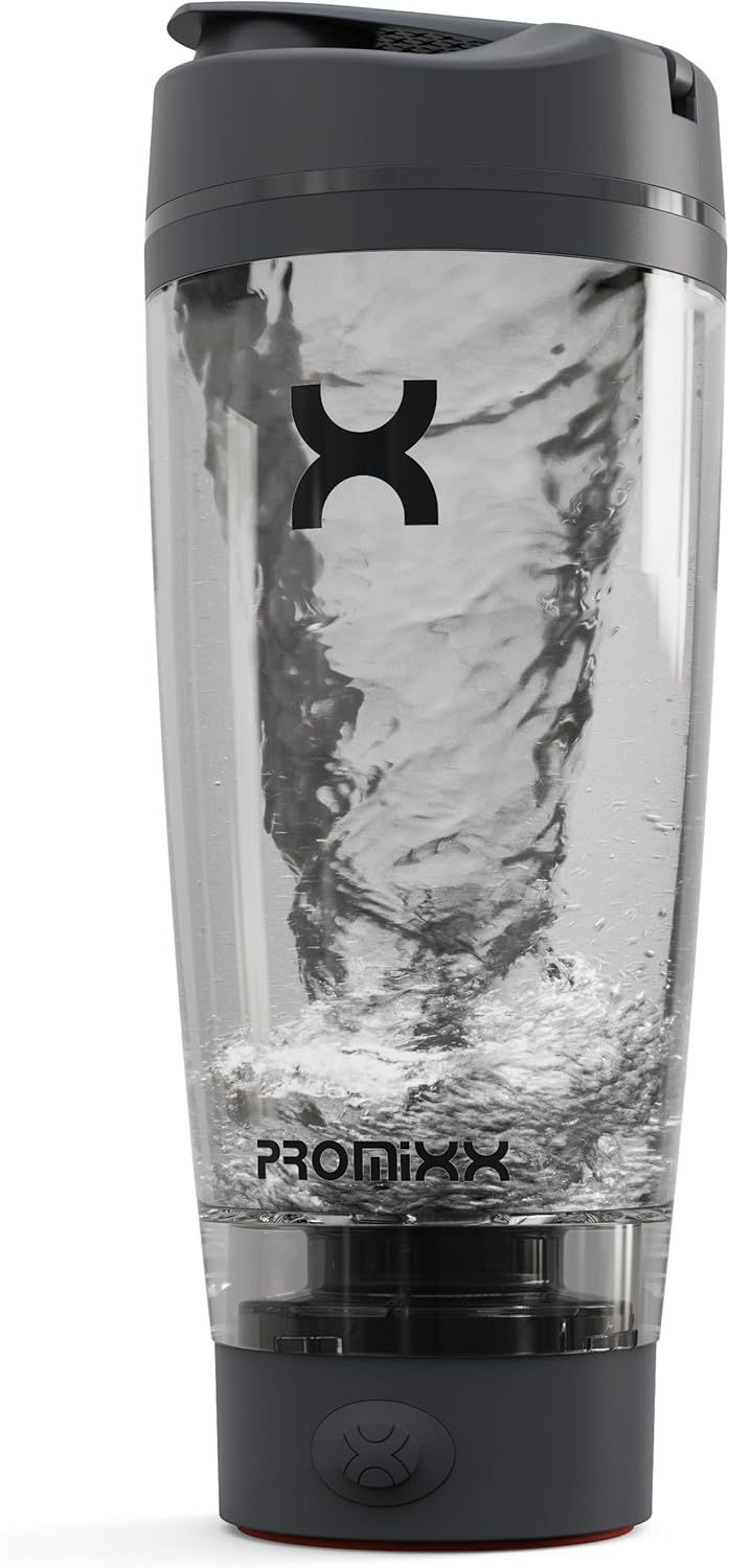 Promixx PRO Shaker Bottle Rechargeable for Smooth Protein Shakes