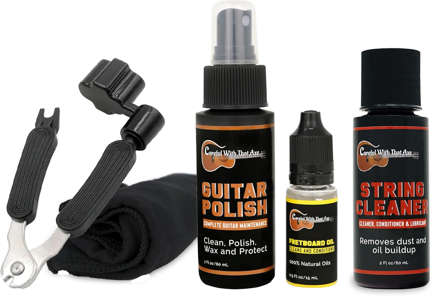 Ultimate Guitar Care Kit - Clean, Polish, Protect