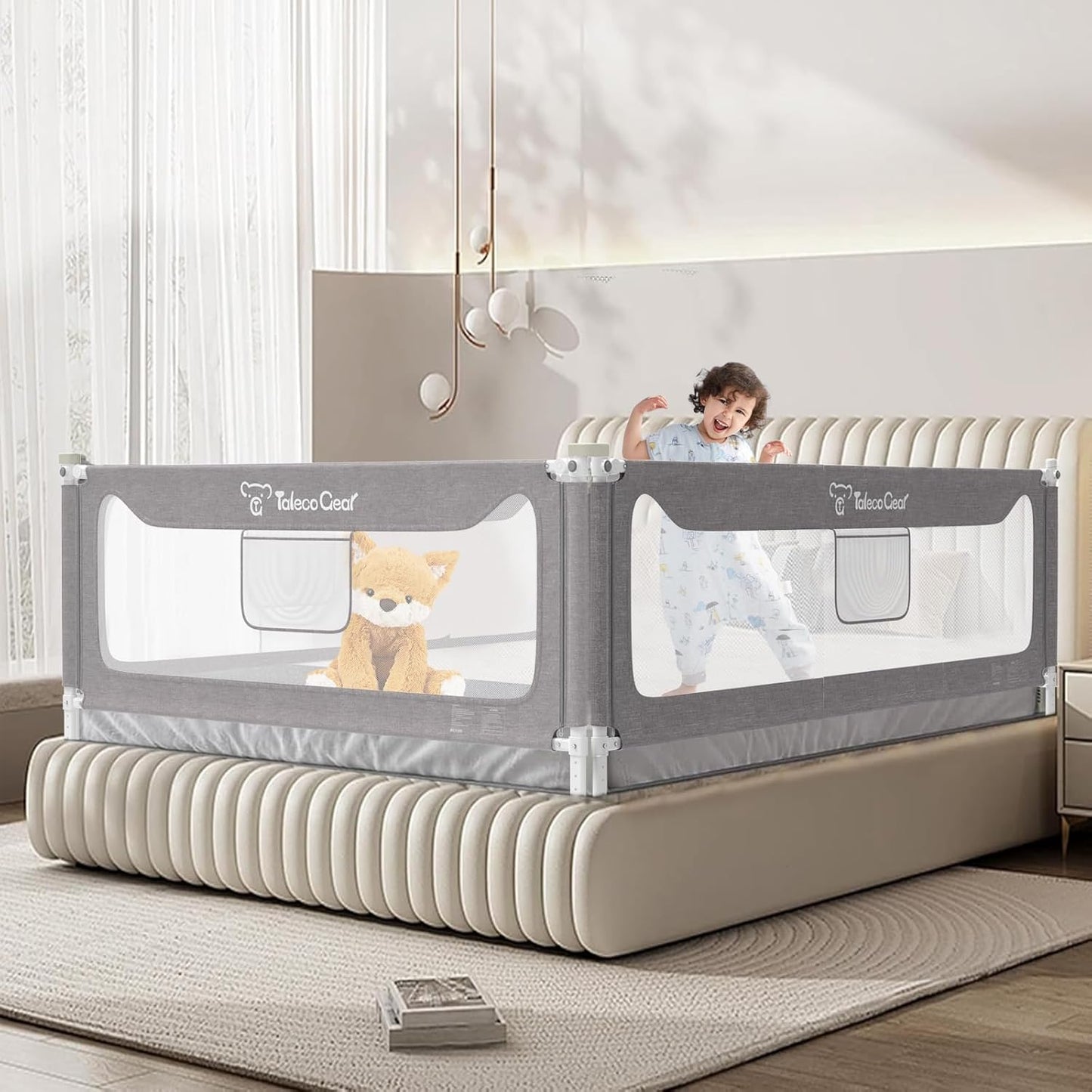 G TALECO GEAR Bed Rail for Toddlers - Safe & Comfortable Guard