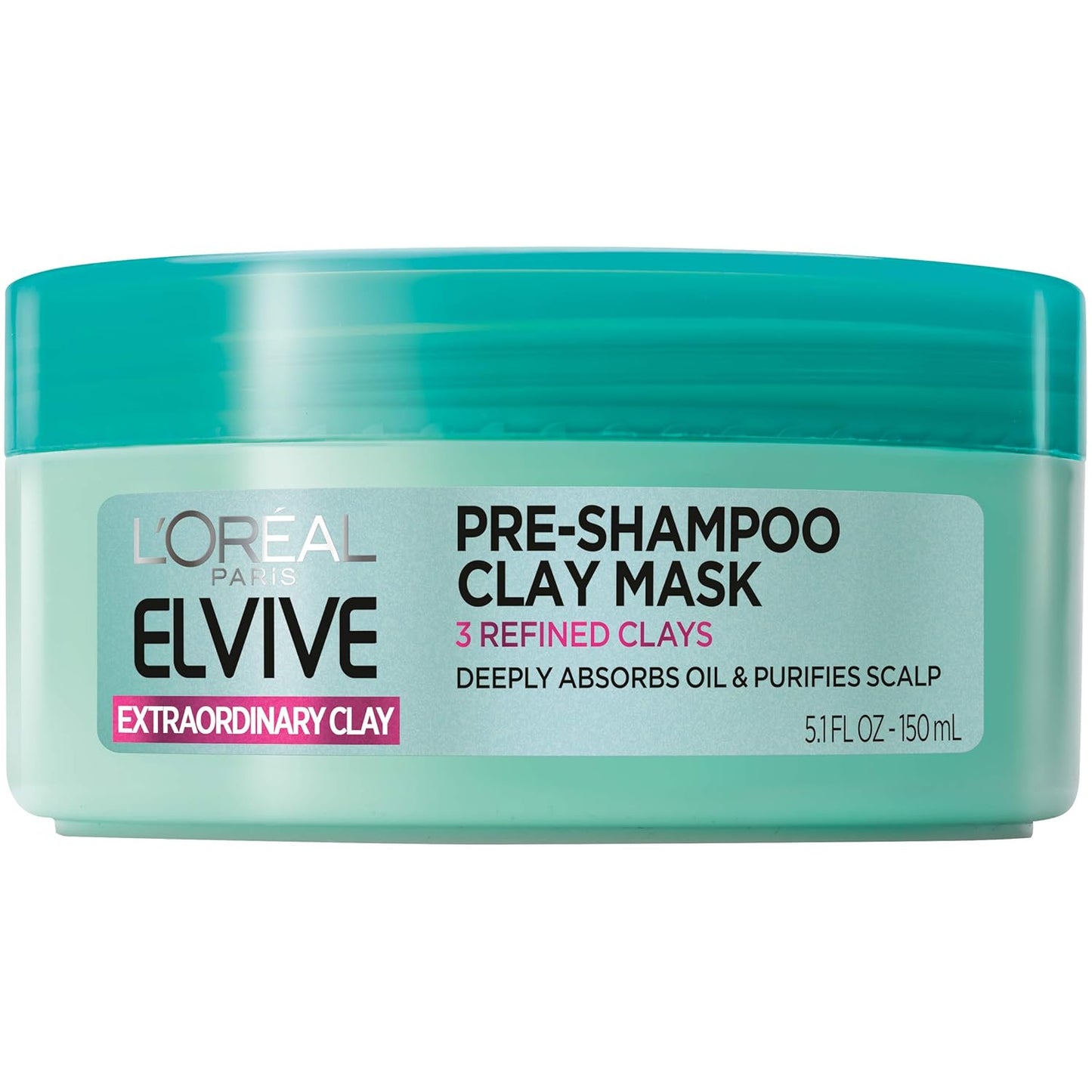 L'Oreal Paris Extraordinary Clay Pre-Shampoo Mask - 5.1 oz