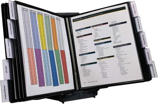 Ultimate Office 10-Pocket Desk Reference Organizer for Efficiency