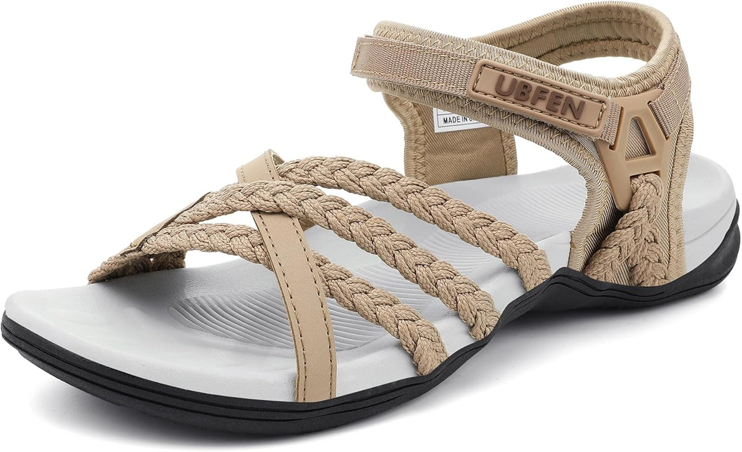 UBFEN Womens Hiking Sandals for Comfort and Support Outdoors