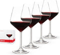 Spiegelau Style Burgundy Wine Glasses Set of 4 - Classic Crystal