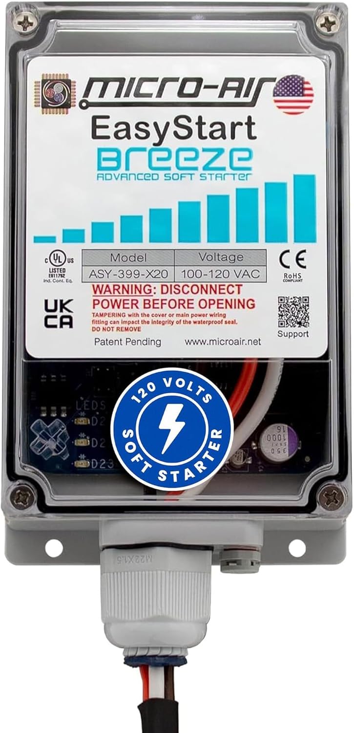 MICRO-AIR EasyStart Breeze 399 Soft Starter for RV Air Conditioners