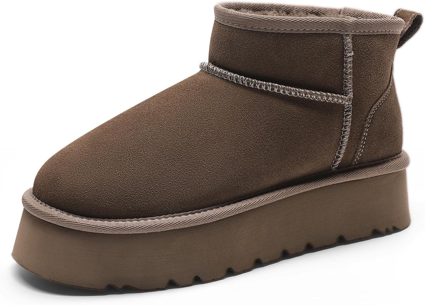 DREAM PAIRS Women's Platform Winter Snow Boots for Comfort