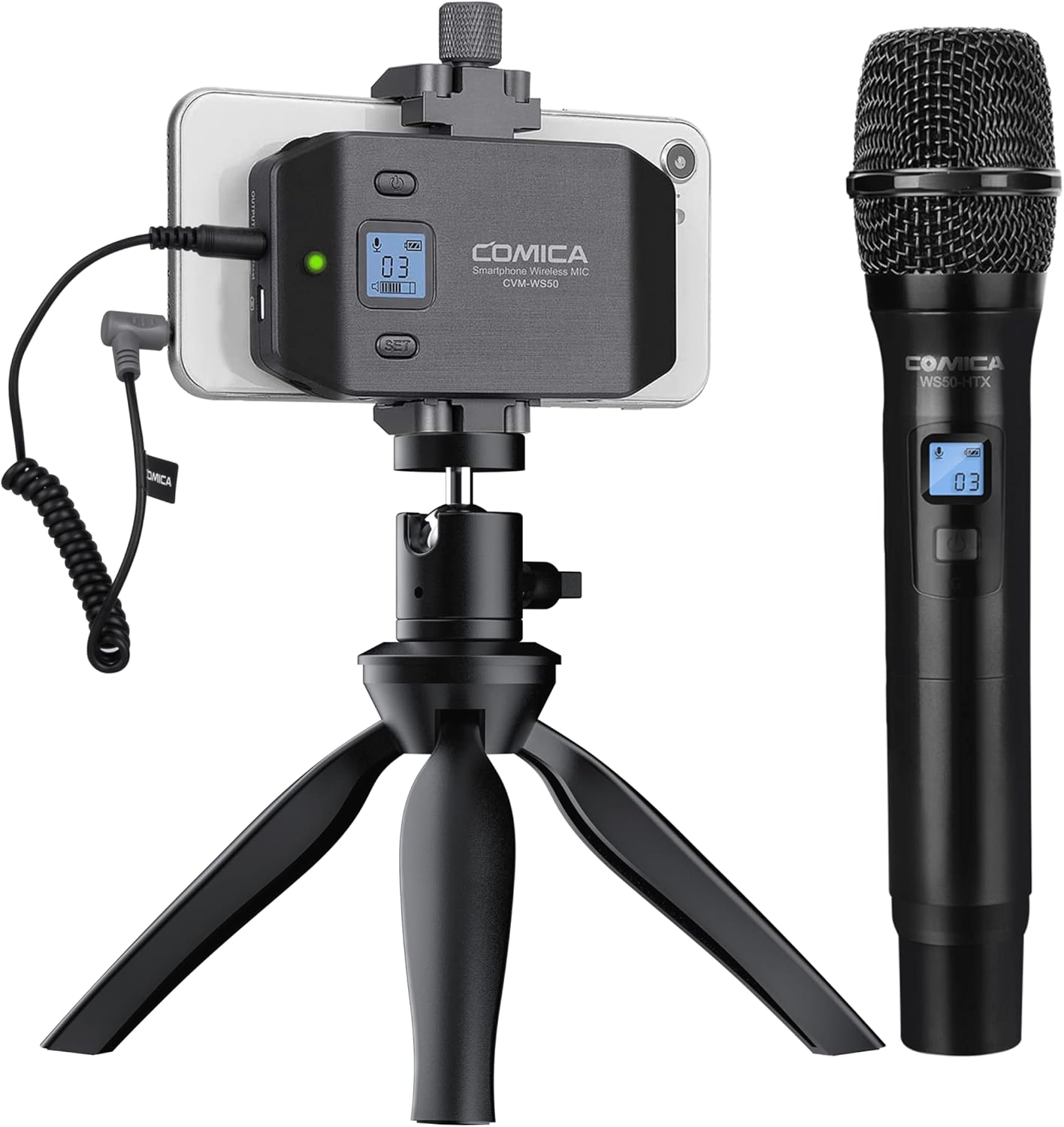 Wireless Microphone for Smartphone - Comica CVM-WS50 Review