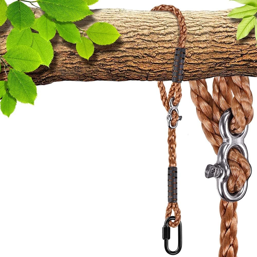 SELEWARE 1000lbs Tree Swing Rope: Playtime Perfection!