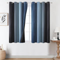 Ombre Blackout Curtains by Estelar Textiler for Full Room Darkening