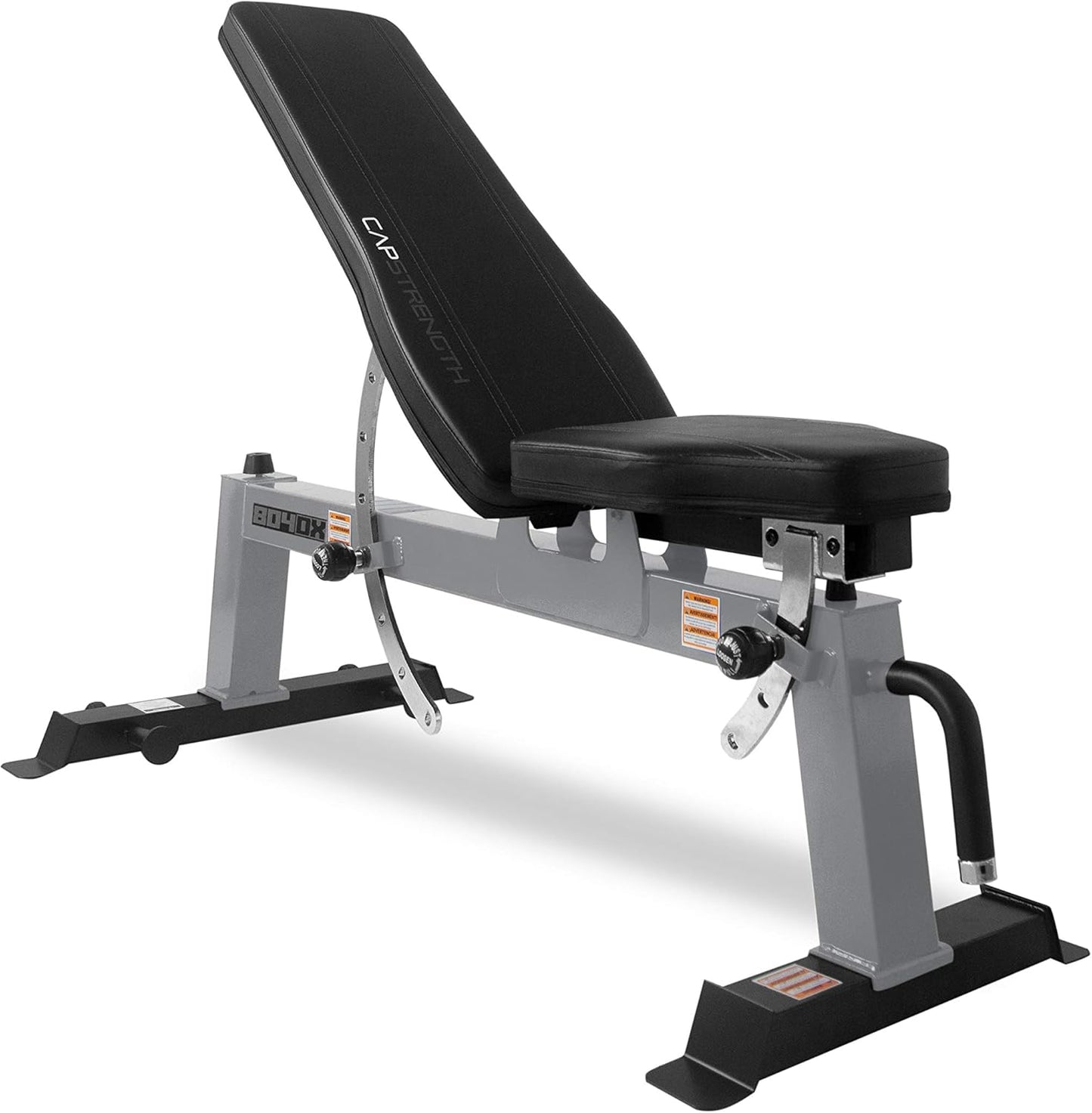 CAP Barbell Deluxe Utility Weight Bench for Home Gym Fitness