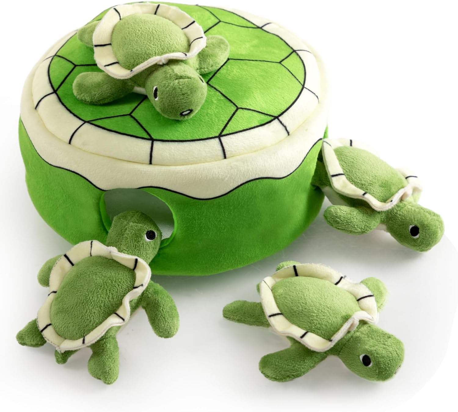 Hollypet Interactive Squeaky Dog Toy for Clean Puppy Teeth