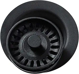 Elkay LKQD35CA Polymer Disposer Flange with Strainer in Caviar