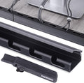 Cable Raceway Kit Cable Management Under Desk - Clean, Secure Routing