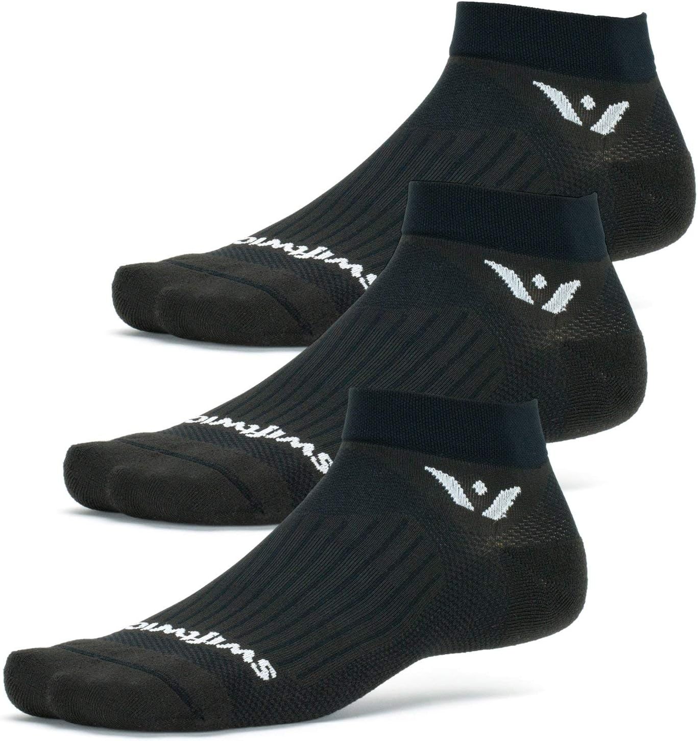 Swiftwick ASPIRE Ankle Running & Cycling Socks for Comfort