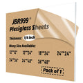 24x48 Clear Acrylic Board 1/4 in Thick - Durable, Lightweight