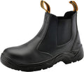 Mens Work Boots Steel Toe Chelsea Safety Boots - Waterproof
