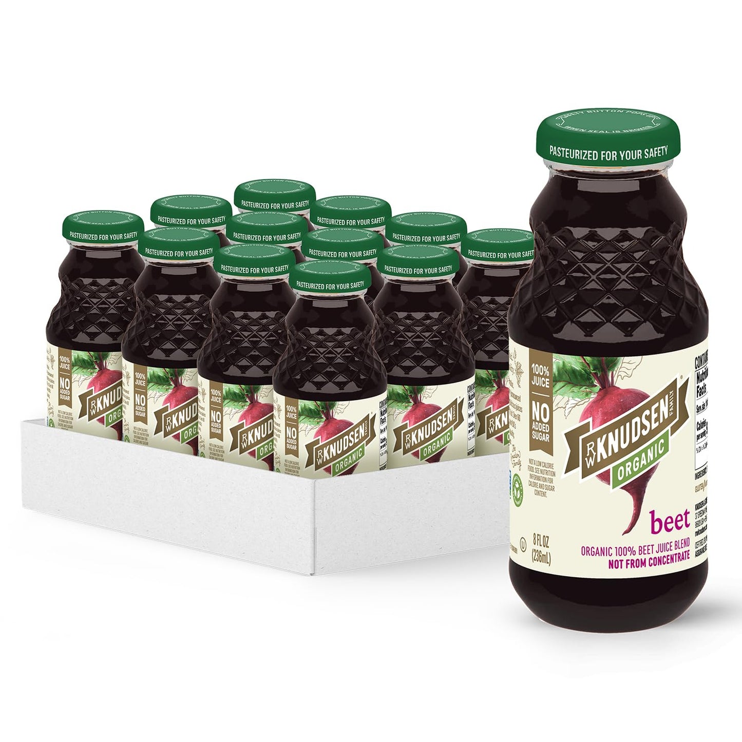 Organic Beet Juice with Lemon - Bold Flavor and No Sugar Added