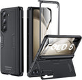 Samsung Galaxy Z Fold5 Case Slim Hinge with Hidden Kickstand - Sleek