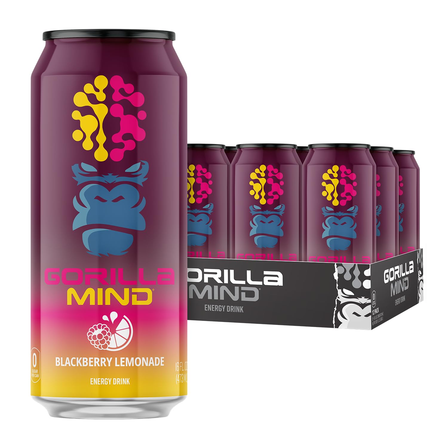 Gorilla Mind Energy Drink: Unmatched Energy & Focus