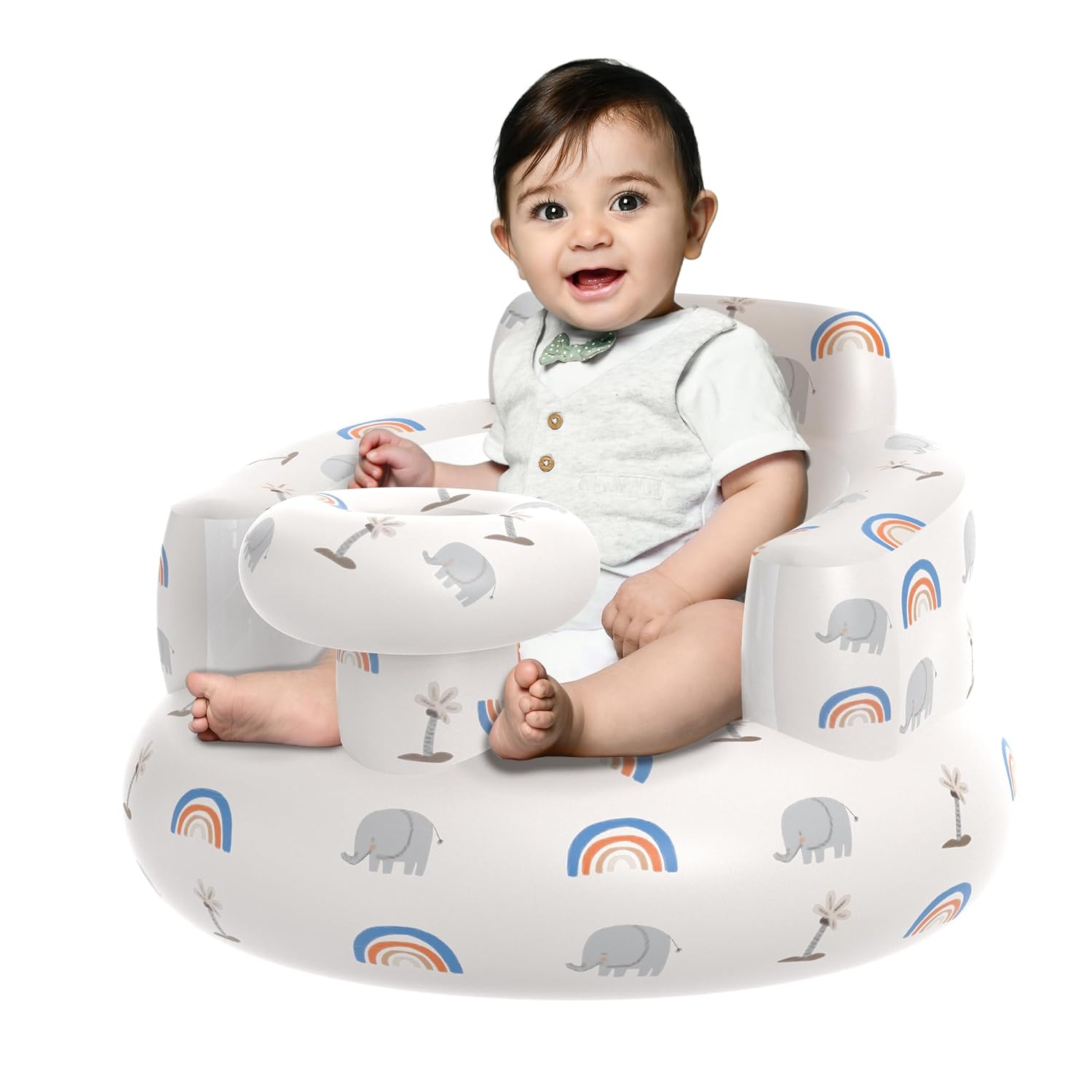 Portable Inflatable Baby Floor Seat - Instantly Comfy!