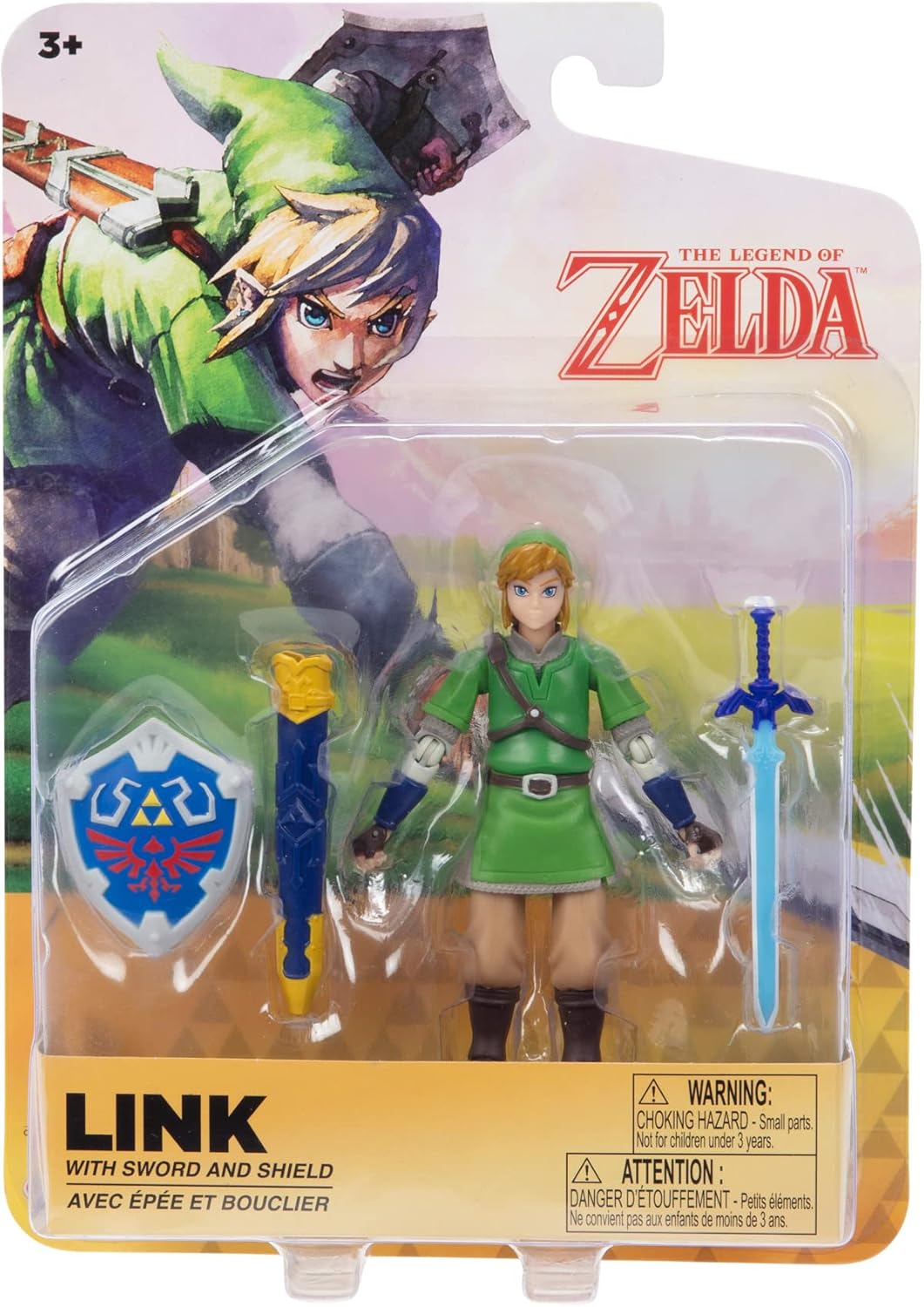 Nintendo Legend of Zelda Skyward Sword Action Link Figure Review