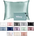 Blissy Silk Pillowcase 22 Momme Mulberry Silk - Smooth Sleep & Hair