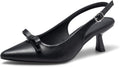 Kitten Heels Pointed Toe Slingback Pumps for Women - Comfort 2.5in